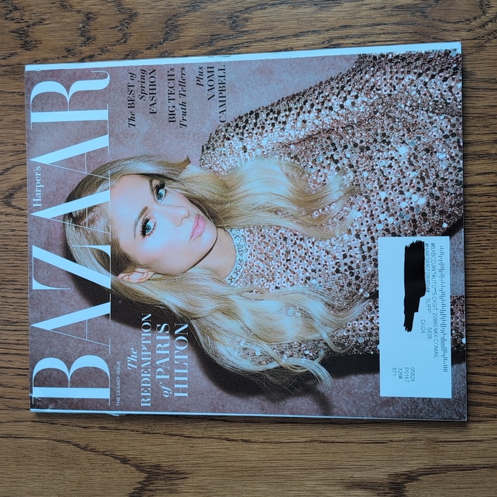 Harper's Bazaar Magazine The Legacy Issue The Redemption Of Paris Hilton March